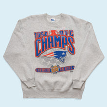 Lade das Bild in den Galerie-Viewer, Pro Player Sweatshirt New England Patriots Made in the USA 1996, grau, L
