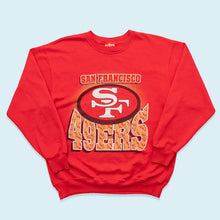 Lade das Bild in den Galerie-Viewer, Team Rated Sweatshirt San Francisco 49ers Made in the USA 90er, rot, M/L
