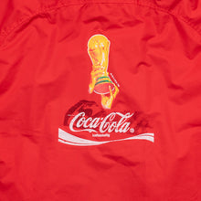 Lade das Bild in den Galerie-Viewer, Coca Cola Quarter Zip Jacke 2006 WM Sponsor, rot, XL
