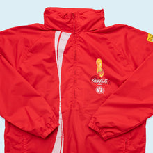 Lade das Bild in den Galerie-Viewer, Coca Cola Quarter Zip Jacke 2006 WM Sponsor, rot, XL
