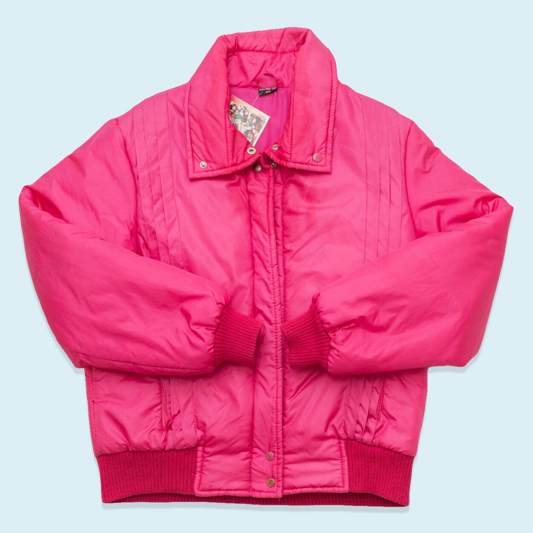 Silvretta Winterjacke 80er, pink, S/M