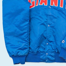 Lade das Bild in den Galerie-Viewer, Starter Satin Jacke &quot;New York Giants&quot; 90er Made in the USA, blau, M/L
