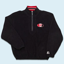 Lade das Bild in den Galerie-Viewer, Starter Half Zip Fleece &quot;Detroit Red Wings&quot;, schwarz, XL breit
