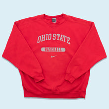 Lade das Bild in den Galerie-Viewer, Nike Sweatshirt &quot;Ohio State Baseball&quot; 00er, rot, XXL
