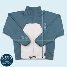 Lade das Bild in den Galerie-Viewer, Adidas Trainingsjacke 2000, weiß/blau, L
