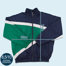 Lade das Bild in den Galerie-Viewer, Nike Trainingsjacke 90er, grün/blau, L/XL
