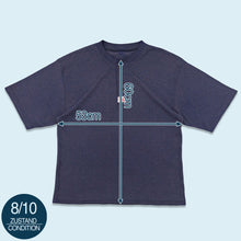 Lade das Bild in den Galerie-Viewer, Levis T-Shirt &quot;waffle&quot; 90er, blau, L
