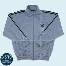 Lade das Bild in den Galerie-Viewer, Adidas Trainingsjacke 90er, blau/grau, XL
