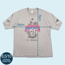 Lade das Bild in den Galerie-Viewer, Adidas T-Shirt "Double FC Bayern München" 2003, grau, XL
