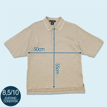 Lade das Bild in den Galerie-Viewer, Nike Golf Polo 00er, grün/grau, S/M
