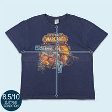 Lade das Bild in den Galerie-Viewer, Keya Europe T-Shirt &quot;World of Warcraft Warlords of Draenor&quot;, blau, L breit
