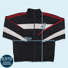 Lade das Bild in den Galerie-Viewer, Adidas Trainingsjacke 2004, schwarz, L/XL
