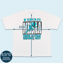Lade das Bild in den Galerie-Viewer, T-Shirt &quot;Track &amp; Field MHSAA&quot; 1995 single stitch, weiß, L
