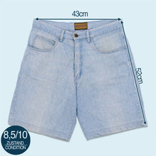 Lade das Bild in den Galerie-Viewer, Mayser Shorts 90er Made in Italy, blau, 34
