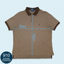 Lade das Bild in den Galerie-Viewer, Polo Ralph Lauren Polo &quot;Pima Cotton&quot; 90er Made in Peru, braun, L/XL
