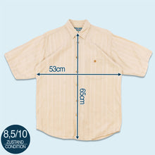 Lade das Bild in den Galerie-Viewer, Coach Casual Hemd 90er, beige, L
