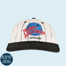 Lade das Bild in den Galerie-Viewer, Planet Hollywood Mütze &quot;Orlando&quot; 90er, weiß, Einheitsgröße

