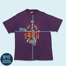 Lade das Bild in den Galerie-Viewer, Hanes T-Shirt &quot;Spokane&quot; 1994 single stitch Made in the USA, lila, L
