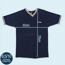 Lade das Bild in den Galerie-Viewer, Nastrovje Potsdam T-Shirt/V-Neck &quot;Boppin`B Scheisskapelle&quot;, blau, L/XL schmal
