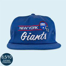 Lade das Bild in den Galerie-Viewer, Annco Mütze &quot;New York Giants&quot; 80er/90er, blau, Einheitsgröße
