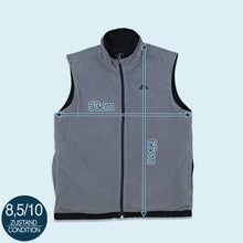 Lade das Bild in den Galerie-Viewer, Adidas Wendeweste &quot;climawarm&quot; 2004, blau, M
