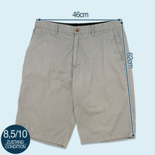 Lade das Bild in den Galerie-Viewer, Volcom Shorts &quot;chino&quot; Y2K, grau/beige, 36
