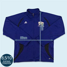 Lade das Bild in den Galerie-Viewer, Adidas Trainingsjacke &quot;Western Illinois Womens Soccer&quot; ClimaCool2006, lila, L/XL Damen
