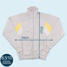 Lade das Bild in den Galerie-Viewer, Puma Trainingsjacke 80er/90er, grau/gelb, M/L
