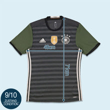 Lade das Bild in den Galerie-Viewer, Adidas Trikot DFB 2015, grau, M/L Damen

