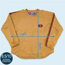 Lade das Bild in den Galerie-Viewer, Nike Team Windbreaker &quot;San Francisco 49ers&quot; 90er, braun, XXL
