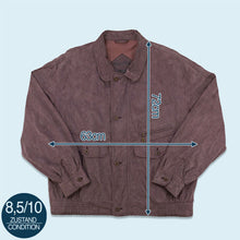 Lade das Bild in den Galerie-Viewer, Amaretta Jacke 90er, lila, XL
