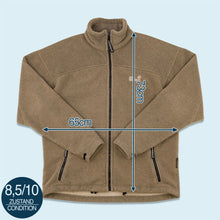 Lade das Bild in den Galerie-Viewer, Jack Wolfskin Fleece Jacke &quot;sherpa lined&quot; 2002 Made in Portugal, grau/braun, XL/XXL
