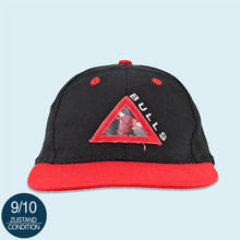 Lade das Bild in den Galerie-Viewer, Logo 7 Mütze &quot;Chicago Bulls&quot; 90er, schwarz, Einheitsgröße
