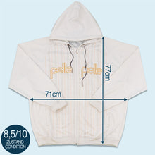 Lade das Bild in den Galerie-Viewer, Pelle Pelle Zip Hoodie 2000er Y2K, weiß, XXL

