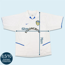 Lade das Bild in den Galerie-Viewer, Nike Trikot &quot;Leeds United&quot; 2002/03 Made in Portugal, weiß, XL
