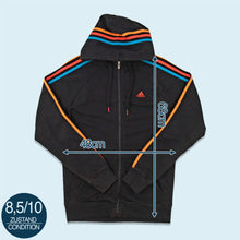 Lade das Bild in den Galerie-Viewer, Adidas Zip Hoodie 2013, schwarz, S/M
