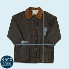 Lade das Bild in den Galerie-Viewer, Black Knight Wachsjacke 90er, grün, M
