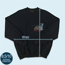 Lade das Bild in den Galerie-Viewer, Mäser Sweatshirt 90er, schwarz, L/XL
