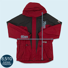 Lade das Bild in den Galerie-Viewer, Jack Wolfskin x Gore-Tex Regenjacke 90er, rot, L/XL

