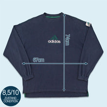 Lade das Bild in den Galerie-Viewer, Adidas Equipment Sweatshirt/Longsleeve 90er, blau, XL/XXL

