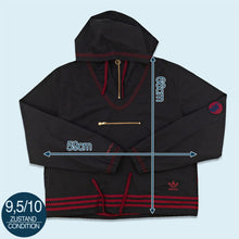 Lade das Bild in den Galerie-Viewer, Adidas x Wales Bonner Schlupfjacke dünn 2021, schwarz, M/L
