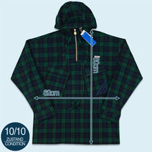 Lade das Bild in den Galerie-Viewer, Adidas Jacke/Parka dünn &quot;sample&quot; 2023, blau/grün, L
