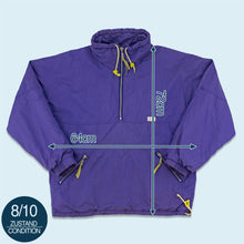Lade das Bild in den Galerie-Viewer, Etirel Schlupfjacke 90er, lila, L breit
