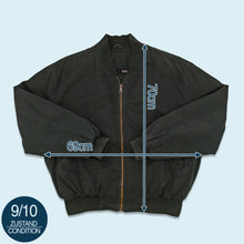 Lade das Bild in den Galerie-Viewer, Hugo Boss Jacke &quot;bomber&quot; 90er, grün, XL breit
