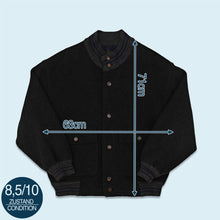 Lade das Bild in den Galerie-Viewer, Schneiders Salzburg Jacke &quot;wool bomber&quot; 90er Made in Austria, schwarz, XL
