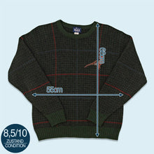 Lade das Bild in den Galerie-Viewer, Woolrich Strickpullover &quot;100% Wool&quot; 80er, grün, M/L
