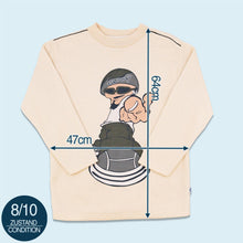 Lade das Bild in den Galerie-Viewer, YPSO Sweatshirt 00er, creme/beige, XS/S
