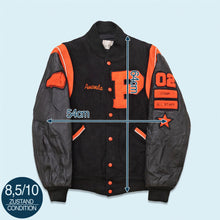 Lade das Bild in den Galerie-Viewer, General Sports College Jacke &quot;Amanda&quot; 90er/00er, schwarz, M/L
