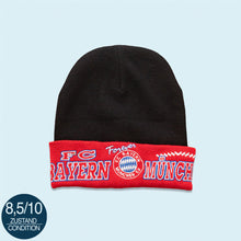 Lade das Bild in den Galerie-Viewer, Mütze &quot;FC Bayern München&quot; 90er, schwarz, Einheitsgröße
