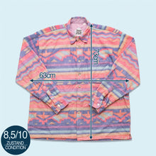 Lade das Bild in den Galerie-Viewer, Wait for the Event Fleece Hemd 90er, pink, L/XL
